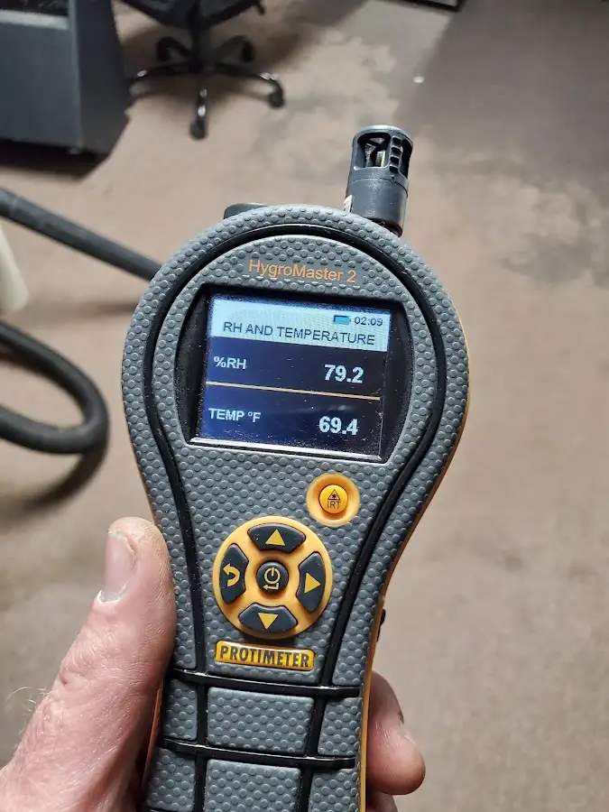 Moisture meter humidity assessment for Fire & Smoke Damage Restoration in Brevard